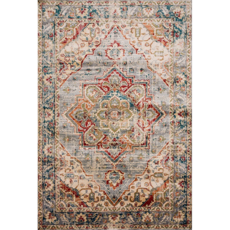 Fuchs Oriental Indoor Rug, Rectangle 6' x 9'