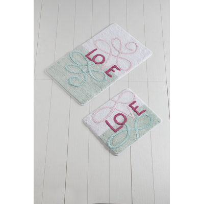 Ensemble de 2 tapis de bain Echoe