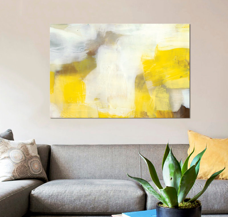 « bourre i », reproduction de peinture à l’huile sur toile tendue, H 26 po x l 40 po x P 1,5 po, Toile tendue, Pas de tapis