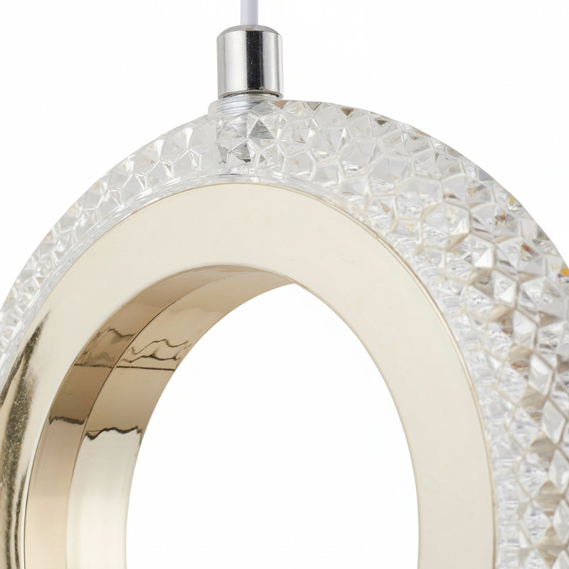 2 - Light Natural LED Dome Pendant