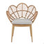 Chaise d'extérieur en osier, ensemble de 2