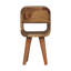 20cm W Solid Wood Bedside Table