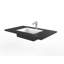 Plateau de meuble-lavabo simple 36 po avec lavabo-56597588-56597583