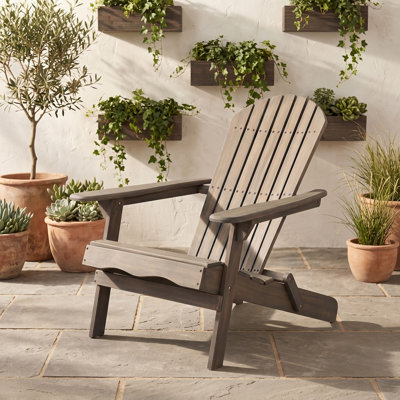 Chaise Adirondack pliante en bois