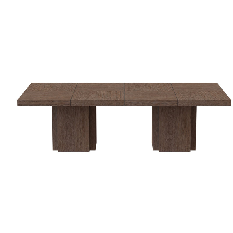 Laubestein Dining Table, Brown/Brown 