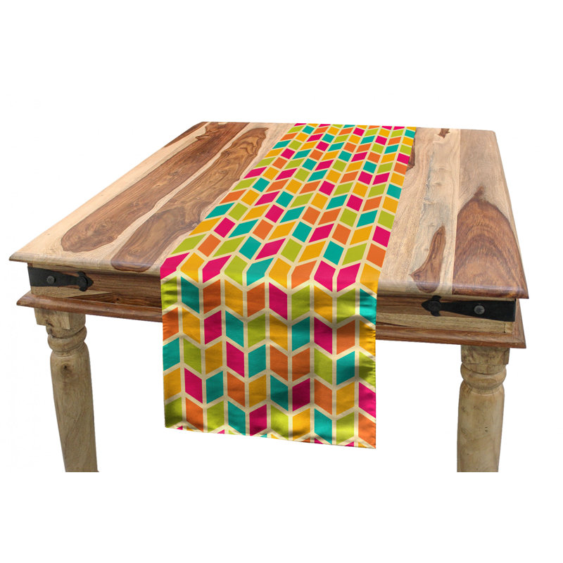 Geometric Table Runner, 72" x 16"