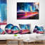 Coussin lombaire night scene cityscape photo city