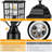 Modern Black Dusk To Dawn Outdoor Pier Mount Light with Tempered Glass