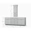 Meuble-lavabo double 90 po avec comptoir Disar-116989404