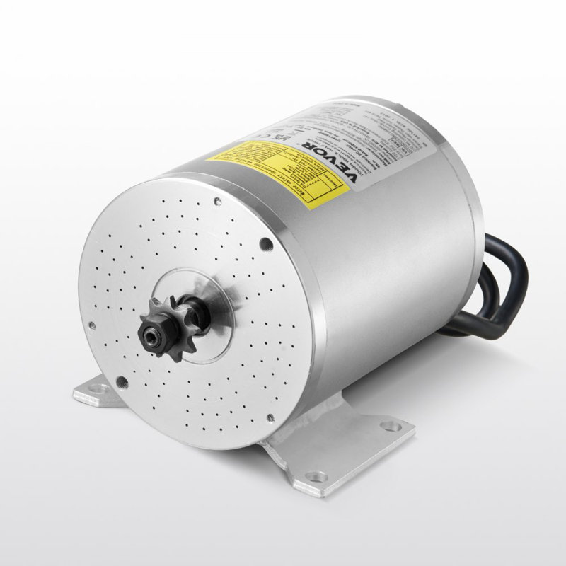 Moteur électrique à courant continu sans brosse 3000W 72V 4900rpm pour vélo électrique