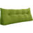 Sit-up Back Comfort Corduroy Bed Headboard Wedge Reading Pillow Triangular Backrest Compression-99222257-99222256