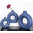Elsia 3 Piece Handmade Ceramic Table Vase-1942478275