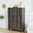 31.73'' W 2 - Door Embossed Farmhouse  Accent Cabinet-30200224-30618358