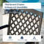 Stackable Outdoor Patio Dining Armchair