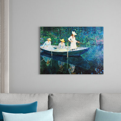 Claude Monet - Wrapped Canvas Painting