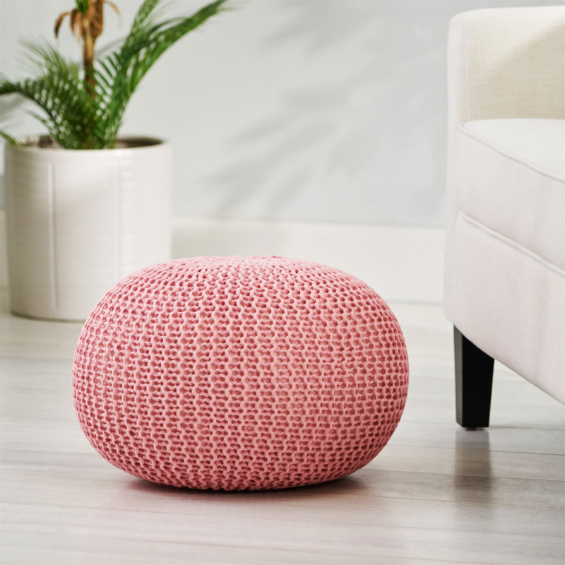 POUF TRICOTÉ