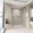 56-60 In. W X 72 In. H Double Sliding Shower Door, Semi-Frameless Bypass Bathroom Sliding Door With 1/4" (6Mm) Tempered Glass For Walk-In Shower, Chrome 24D03-60CX