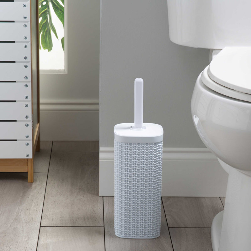 Brosse de toilette Bath Bliss, Blanc