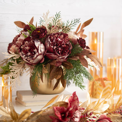 Arrangements floraux en pot