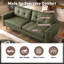 Canapé 65 po Air Leather-1242624436