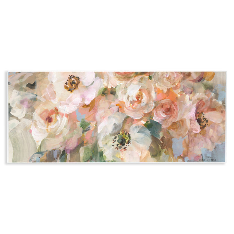 Plaque murale «Blush Flower Bouquet», conception par Danhui Nai