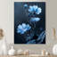 Décoration murale monochromes bleues bleues - Bleuet-522844748-522844720