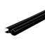 Charnière en plastique polypropylène noir 1/2 po Outwater - longueur 12 pi coupée à (3) pièces de 48 po-119745106-119745110-119745111