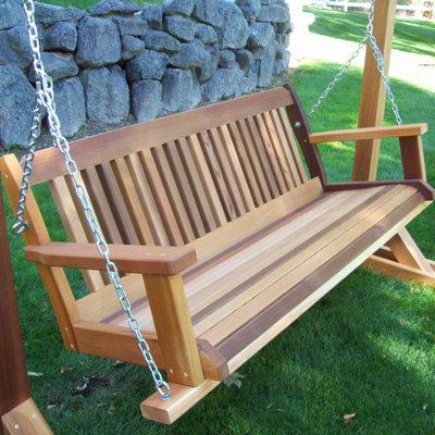 Carmelita Cedar Porch Swing