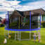 14 pi pour enfants avec filet de sécurité pour enclos extérieur pour grand trampoline-128537466