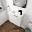 Meuble-lavabo de salle de bain avec lavabo-373771983