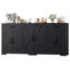 Grand buffet 71 po avec 2 tablettes réglables et 2 grands tiroirs-1534072145