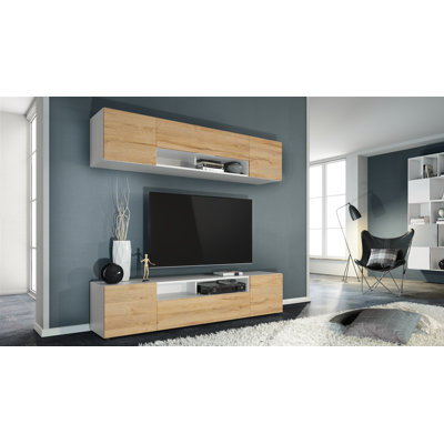 Mcalpine Unfinished Floating Entertainment Centre