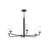 Mack Chandelier with Layered Glass Shades-127380315-131120715