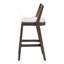 Tabouret de bar d'intérieur en bois d'hévéa, ensemble de 2-106282139
