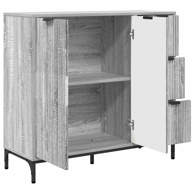 89.5cm Sideboard, Grey Sonoma
