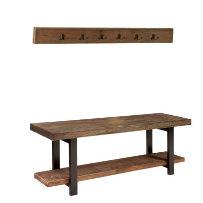 Hall Tree 121.92cm Wide with Bench