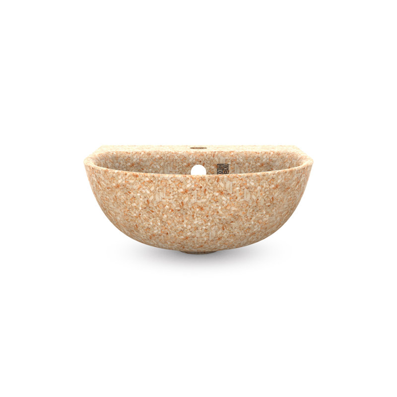 Soft40 15.75'' L Bathroom Sink, Natural