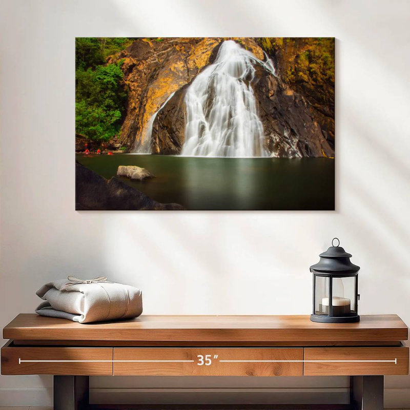 Kerrick India's Dudhsagar Falls, 16" H x 24" W