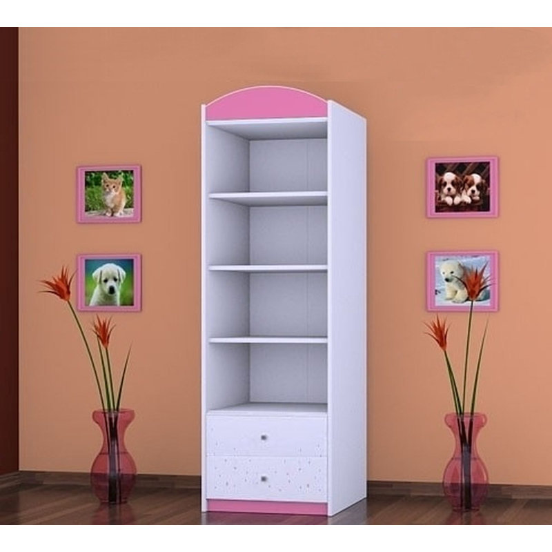 Montalvo 1 Door Wardrobe, Pink