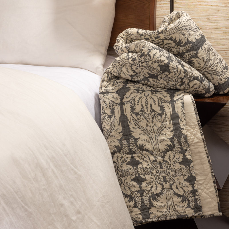 Greyston Linen Quilt, Twin Quilt