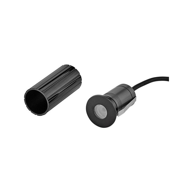 Sparta - Dot Stainless Steel Black Low Voltage Integrated LED Stainless Steel Accent