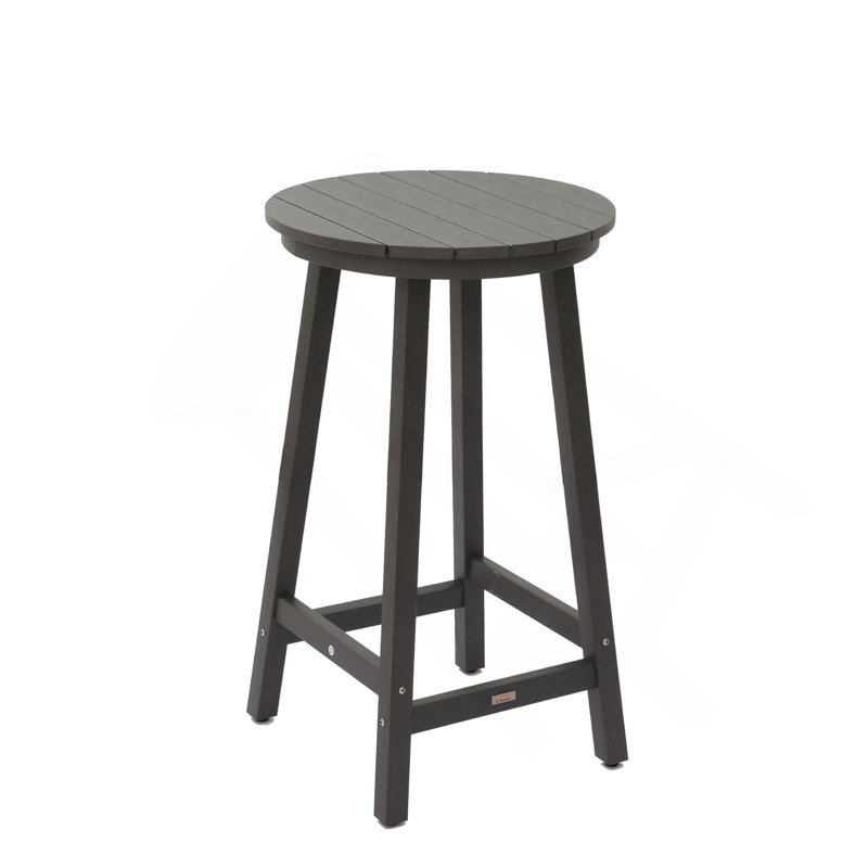 Patio Bar Table,Outdoor Bar Table For Deck,Pool, Gray