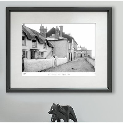Appledore, West Quay 1924 - Single Picture Frame Print