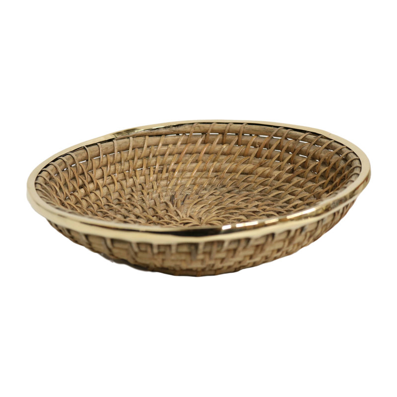 Bay Isle Home™ Wicker Decorative Basket