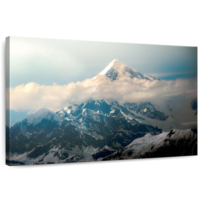 Alvord Snowy Mount McKinley, 20" H x 30" W