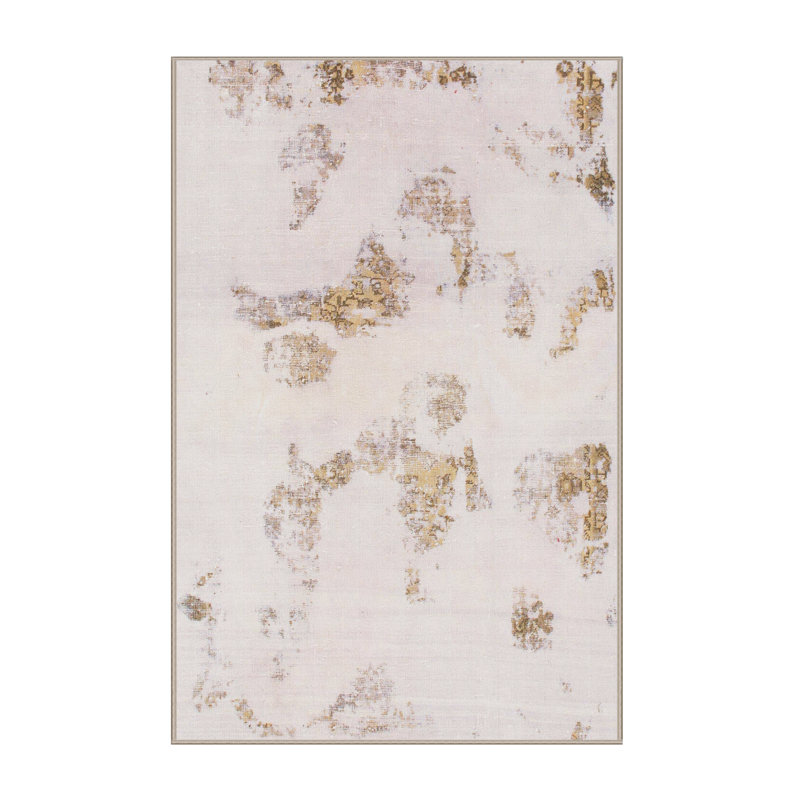 Abstract Indoor Rug, Rectangle 7' x 10'