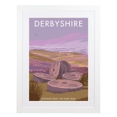 Stanage Edge Derbyshire - Print