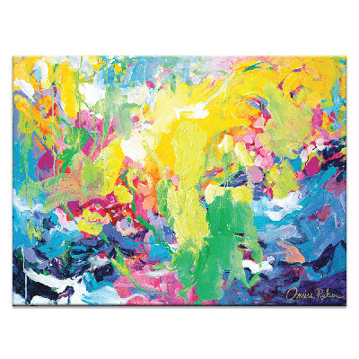 Telepathy by Amira Rahim - Painting