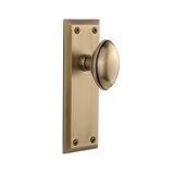 Grandeur Fifth Avenue Plate Passage with Eden Prairie Door Knob
