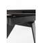 Amsterdam Extendable Glass Top Metal Base Dining Table-91357763